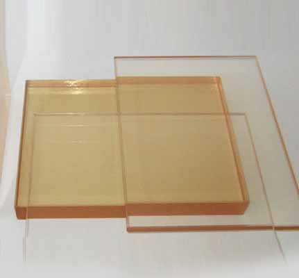 Clear Pb Lead Plastic Sheet, Leaded Acrylic - Custom Size