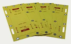 Yellow Lead Wool Blankets for Plant Utility with 20 lbs Weight Indicator