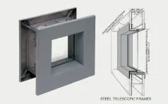 Lead Window Frame With 3D Concept